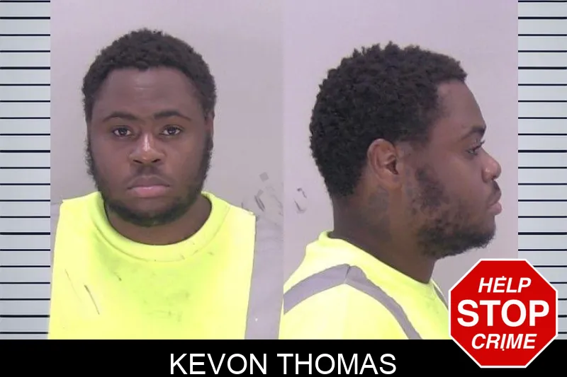 Kevon Thomas mugshot