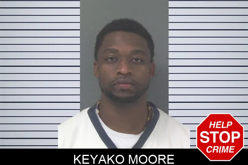 Keyako Moore mugshot