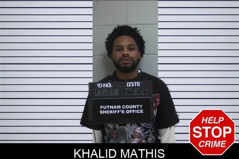 Khalid Mathis mugshot – Putnam County , Georgia Khalid Mathis