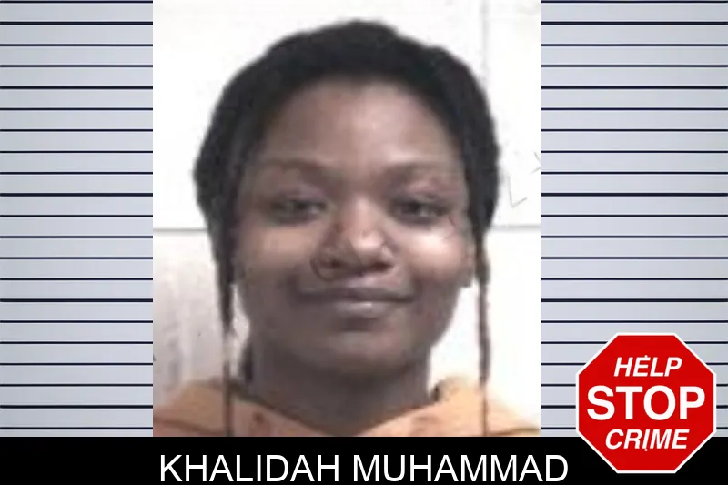 Khalidah Muhammad mugshot