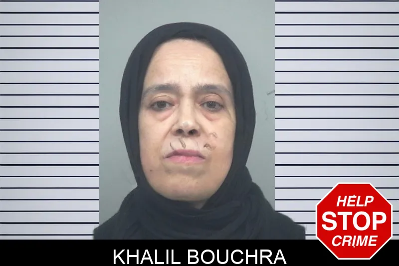 Khalil Bouchra mugshot
