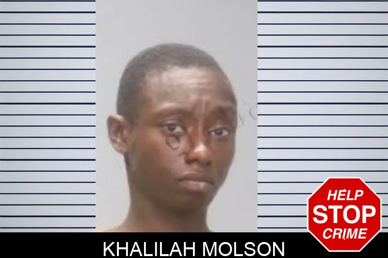 Khalilah Molson mugshot