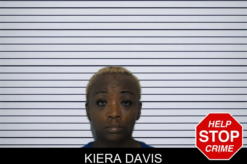 Kiera Davis mugshot – Bibb County , Georgia Kiera Davis mugshot