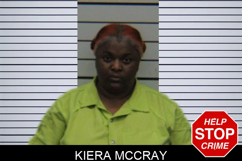 Kiera McCray mugshot