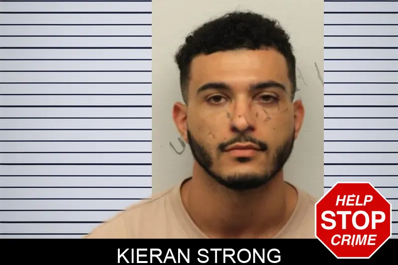 Kieran Strong mugshot