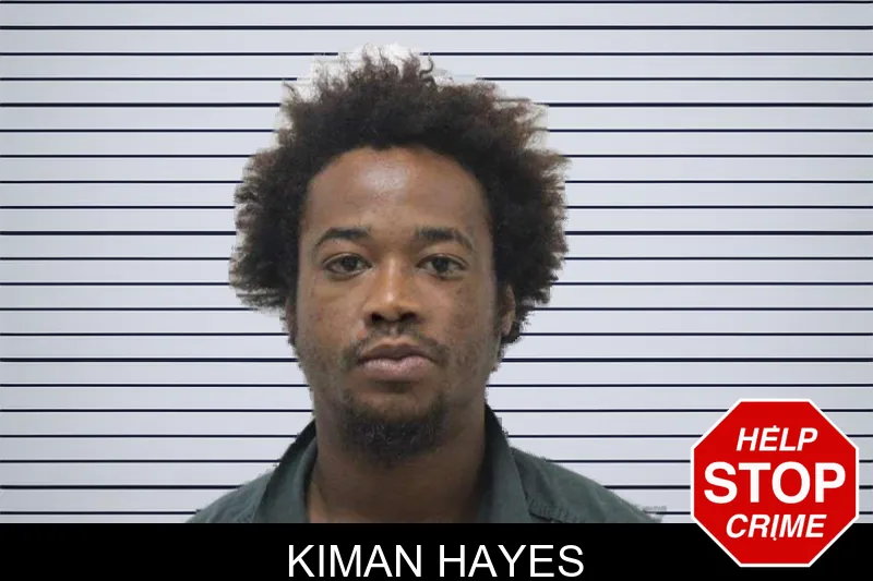 Kiman Hayes mugshot