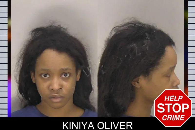 Kiniya Oliver mugshot