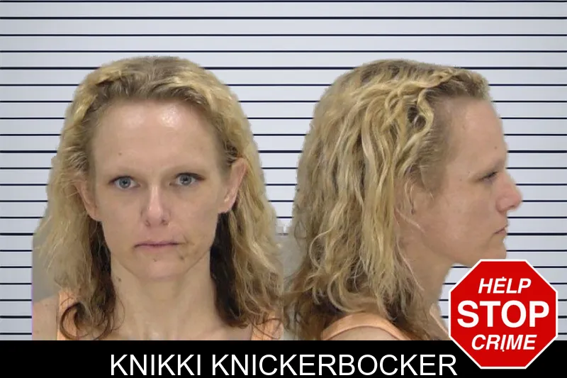 Knikki Knickerbocker mugshot