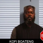 Kofi Boateng mugshot – Monroe County , Georgia Kofi Boateng mugshot
