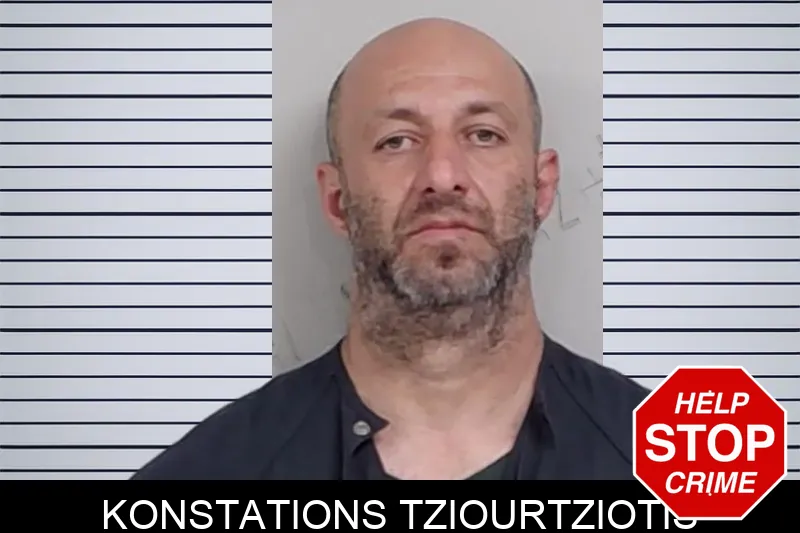 Konstations Tziourtziotis mugshot