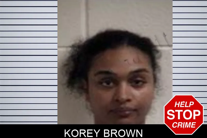 Korey Brown mugshot