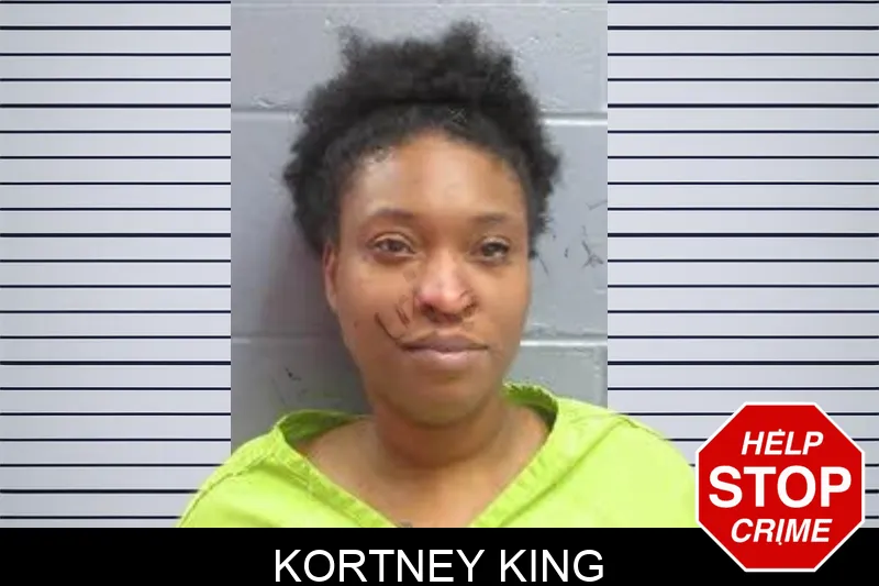 Kortney King mugshot
