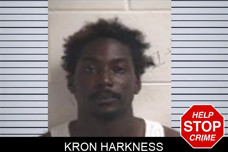 Kron Harkness mugshot