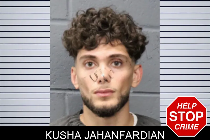 Kusha Jahanfardian mugshot
