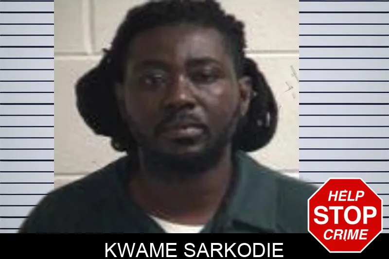 Kwame Sarkodie mugshot