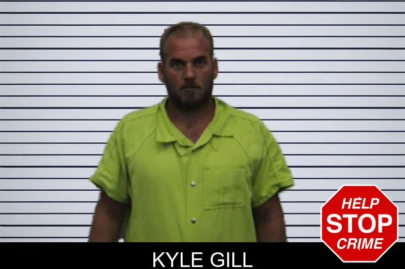 Kyle Gill mugshot