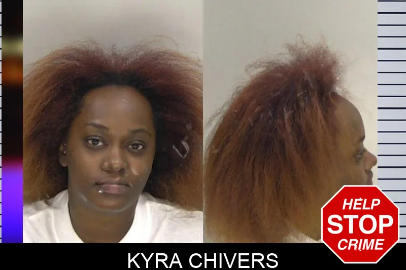 Kyra Chivers mugshot