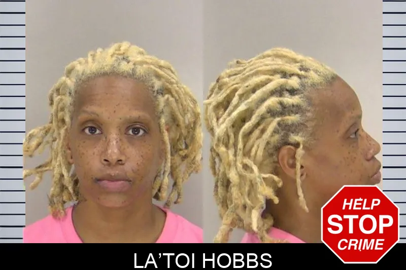 La’Toi Hobbs mugshot