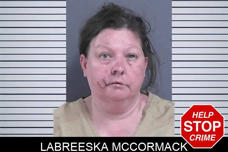 Labreeska McCormack mugshot