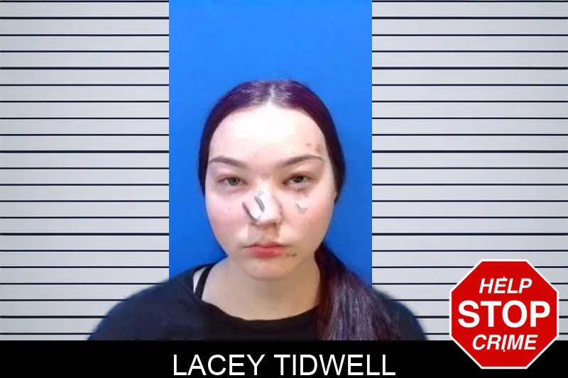 Lacey Tidwell mugshot