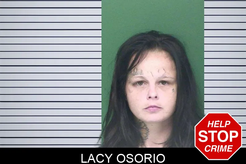 Lacy Osorio mugshot