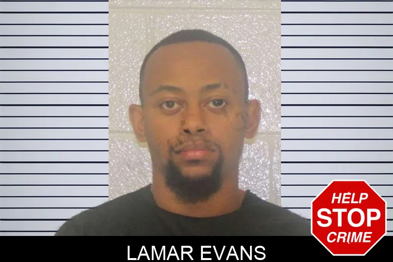 Lamar Evans mugshot