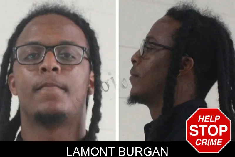 Lamont Burgan mugshot