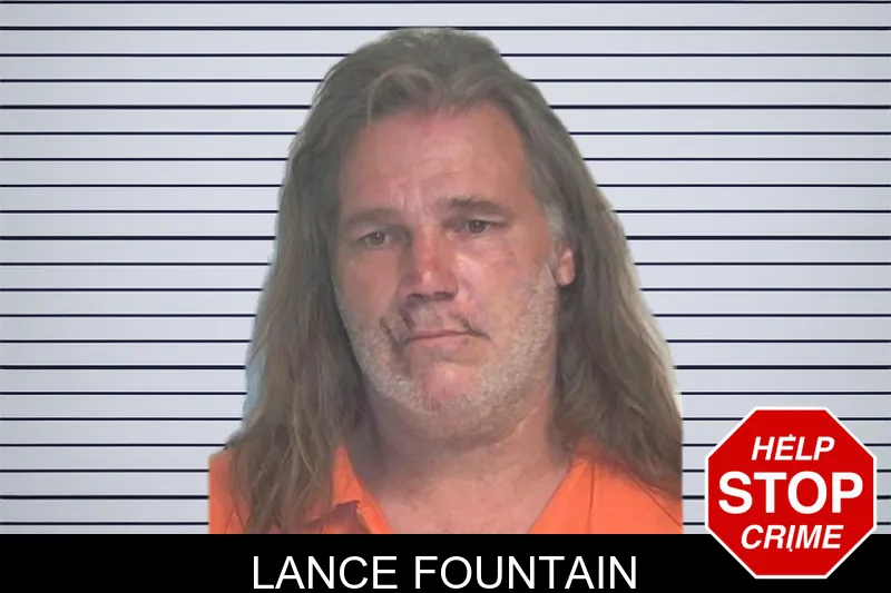 Lance Fountain mugshot