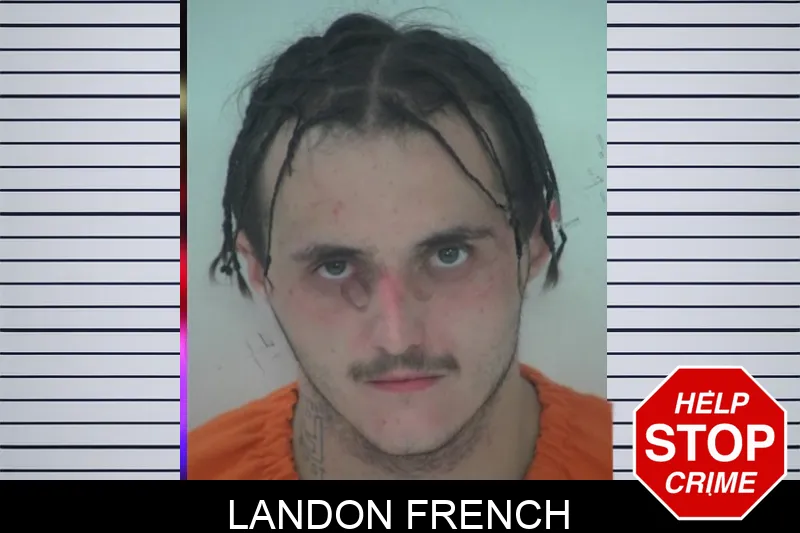 Landon French mugshot