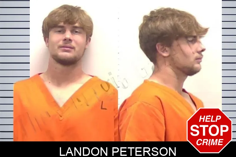 Landon Peterson mugshot