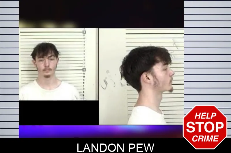 Landon Pew mugshot