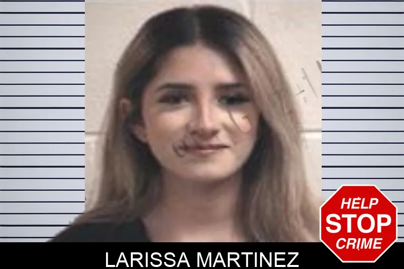 Larissa Martinez mugshot