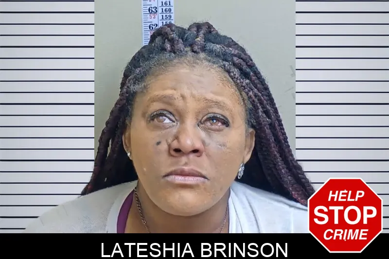 Lateshia Brinson mugshot