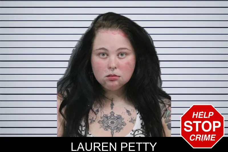 Lauren Petty mugshot