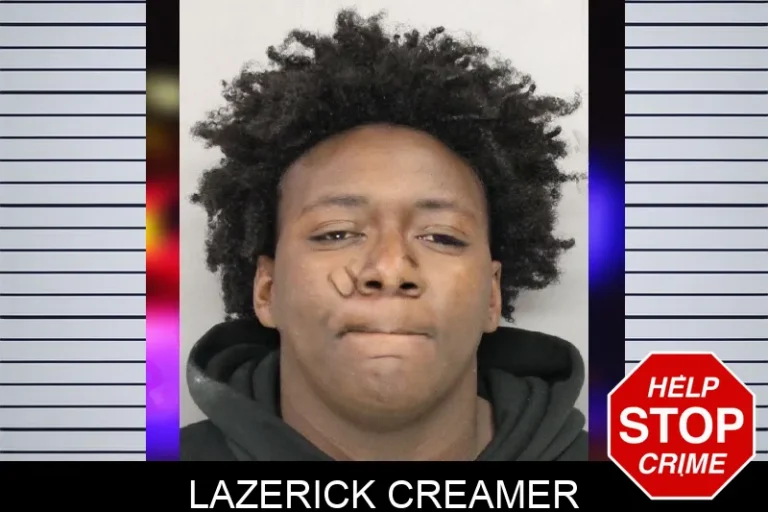 Lazerick Creamer mugshot – Cobb County , Georgia Lazerick Creamer