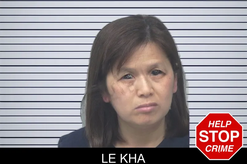 Le Kha mugshot