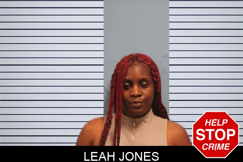 Leah Jones mugshot