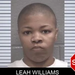 Leah Williams mugshot