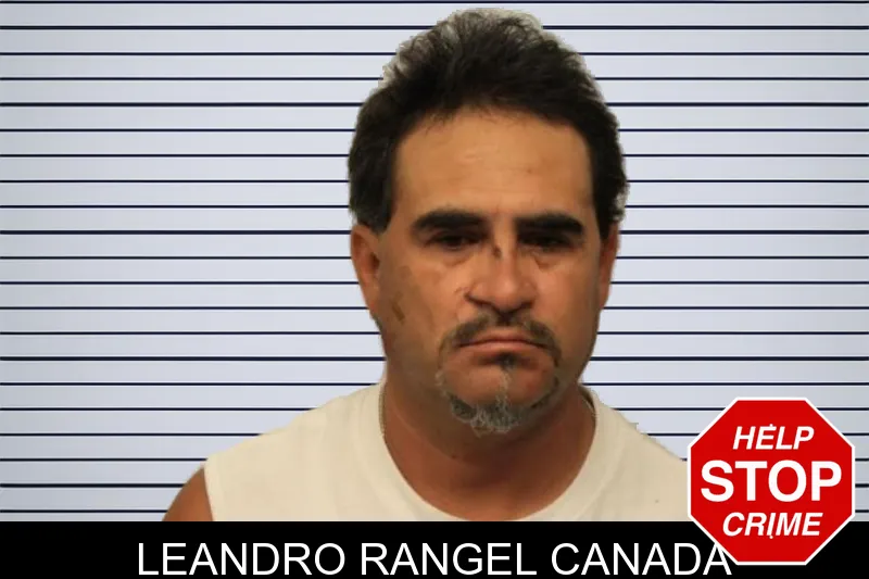 Leandro Rangel Canada mugshot