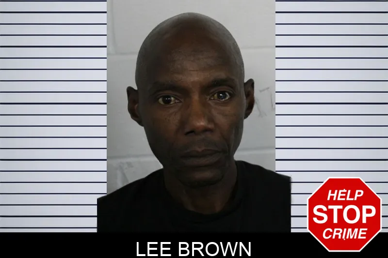 Lee Brown mugshot