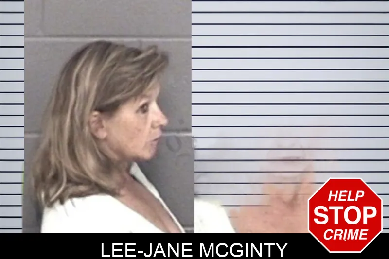 Lee-Jane McGinty mugshot
