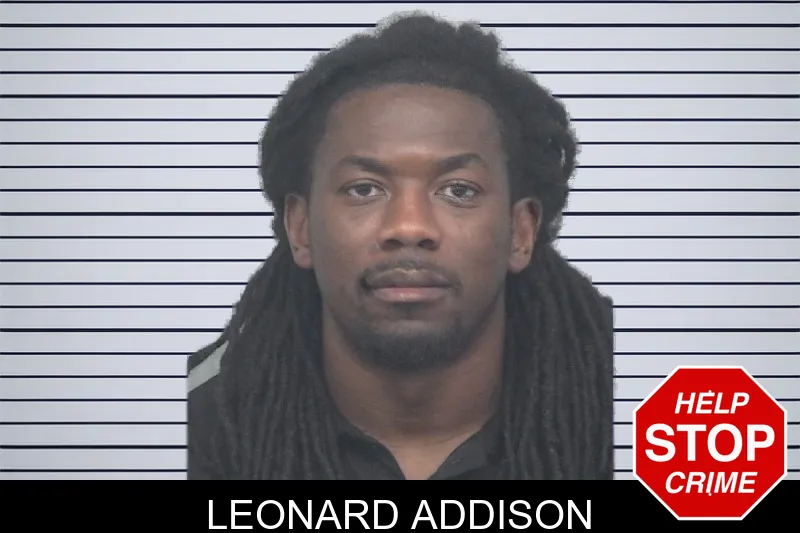 Leonard Addison mugshot