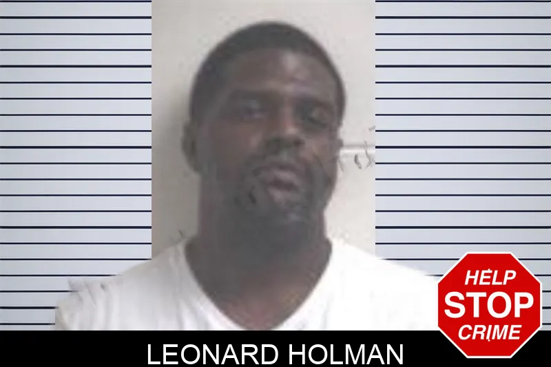Leonard Holman mugshot
