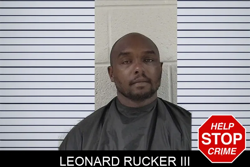 Leonard Rucker III mugshot