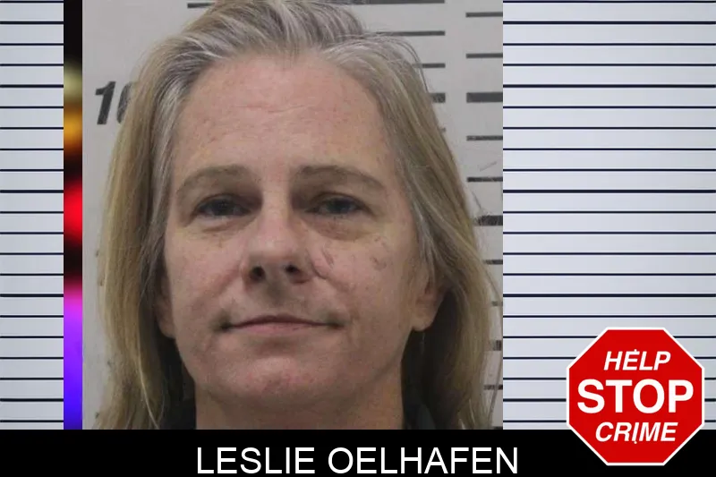 Leslie Oelhafen mugshot