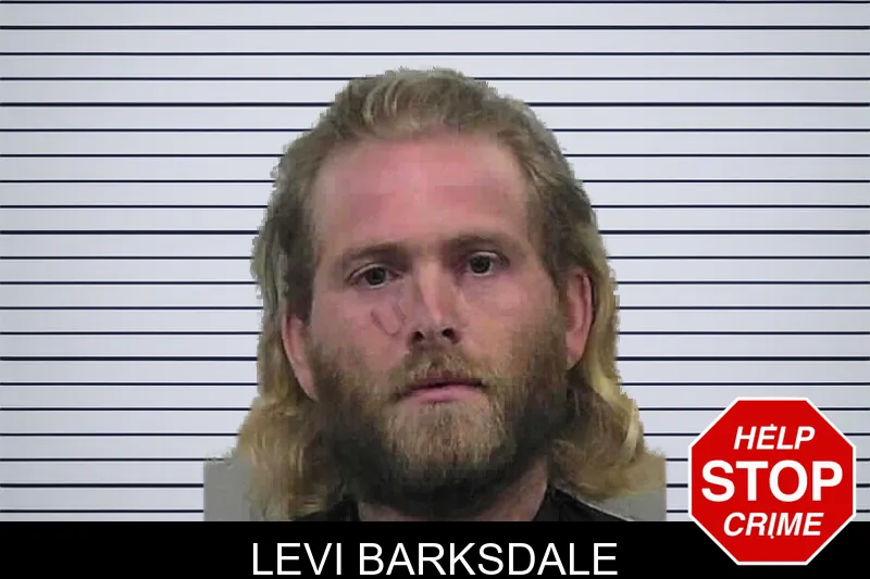 Levi Barksdale mugshot