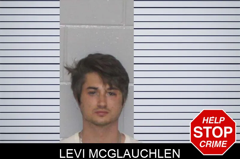 Levi McGlauchlen mugshot