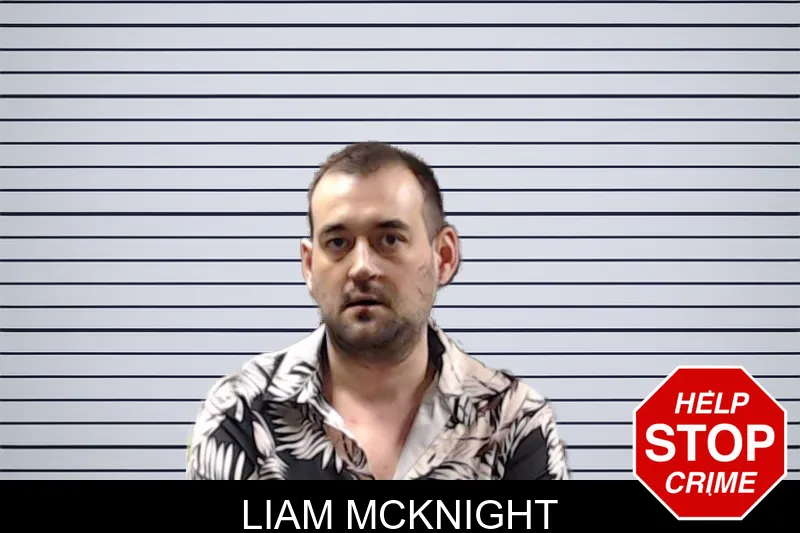 Liam McKnight mugshot