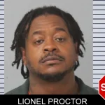 Lionel Proctor mugshot