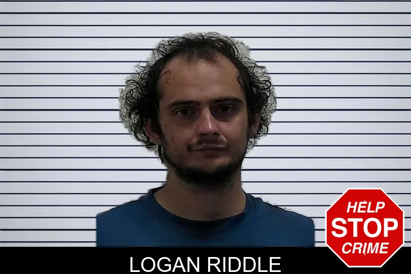 Logan Riddle mugshot